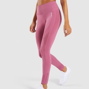 Gymshark Energy+ seamless leggings- dusty pink